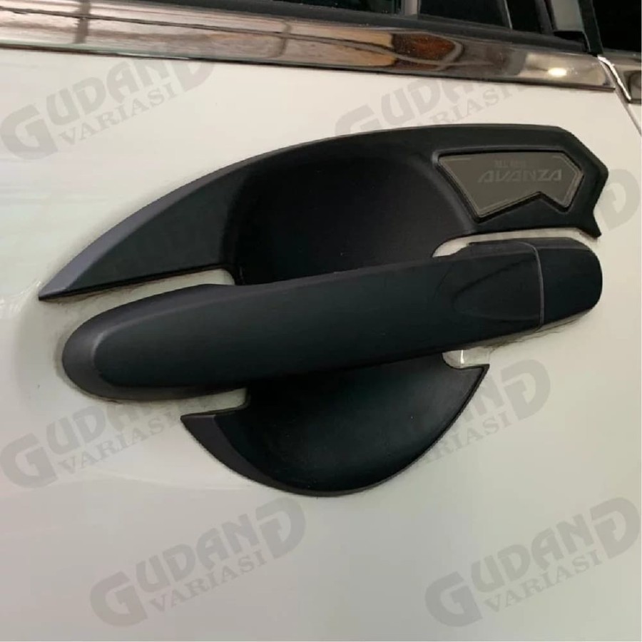 Outer Avanza 2019 Premium Hitam Doff List Stainless