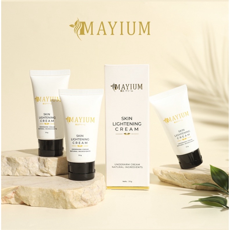 MAYIUM UNDERARM SKIN LIGHTENING CREAM - Pembersih ketiak, pemutih ketiak