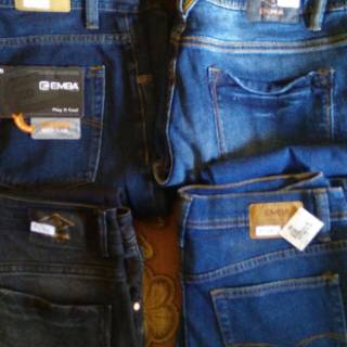  PAKET 1 LUSIN OBRAL CELANA  JEANS  EMBA  GREAT B ORIGINAL  