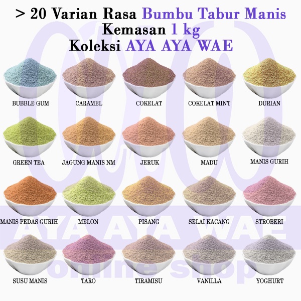 

1kg Bumbu Tabur Premium Rasa Manis 1 kg