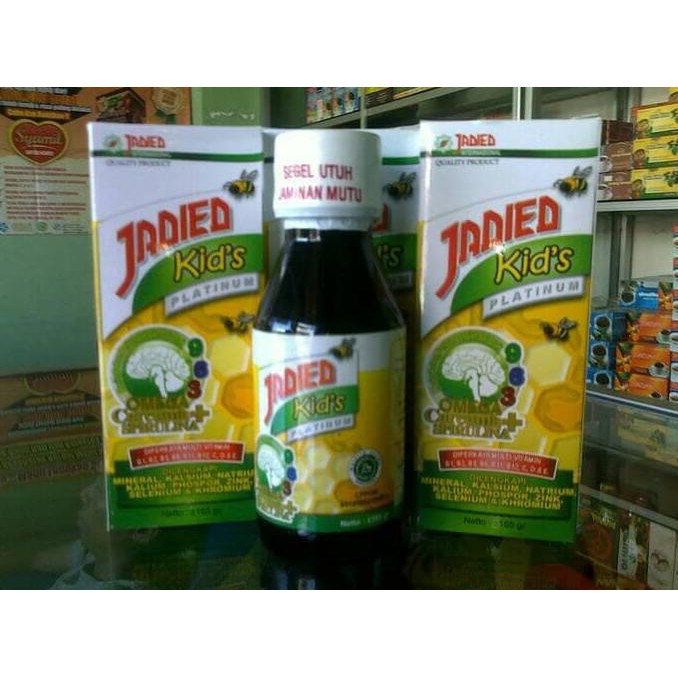 

Kualitas Terjamin Madu Jadied Kids Platinum Madu Anak Penambah Nafsu Makan Dijamin Asli