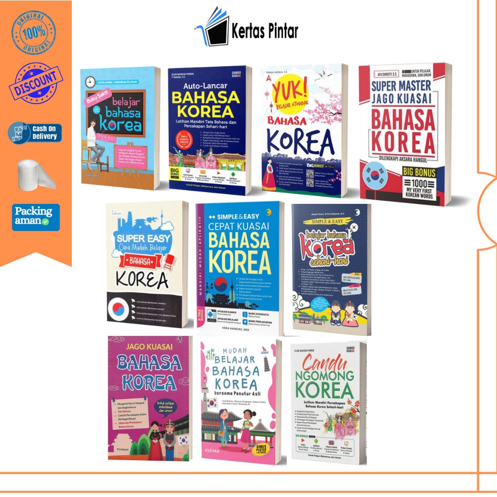 Mahir Bahasa Korea Buku Bahasa Korea