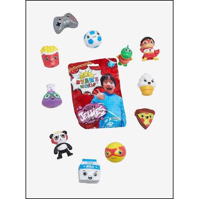 RYAN’S WORLD MYSTERY JELLIES FIGURE / RYAN TOYS REVIEW TOY MAINAN