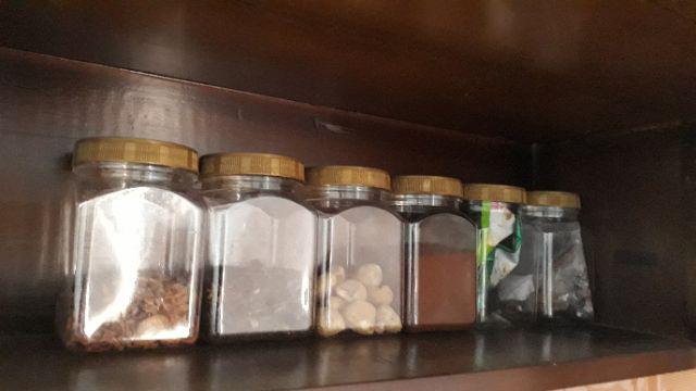 Toples/ Jar Plastik Mini/ Kue Kering/ Sambel/bawang Goreng/ Ikan/ Abon