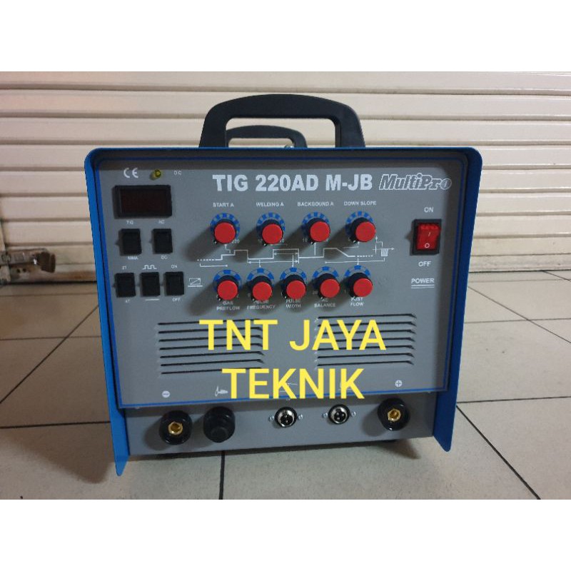 MESIN LAS ARGON MULTIPRO TIG 220 AD M-JB AC/DC / MULTIPRO TIG 220AD MJB / MESIN LAS ACDC MULTIPRO
