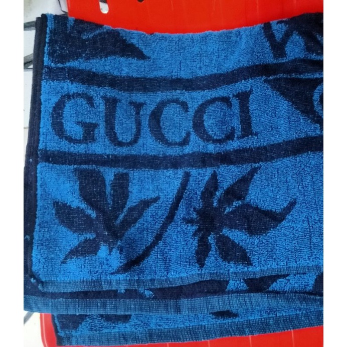 HANDUK GUCCI MOTIF 80X150 HANDUK MANDI