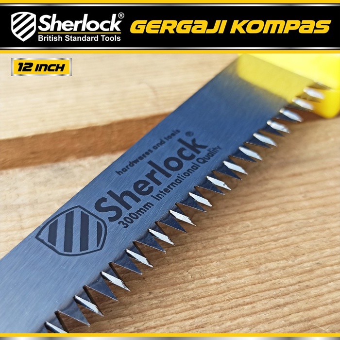 Gergaji Kompas Original Sherlock Gergaji Serba Guna 12&quot; inch