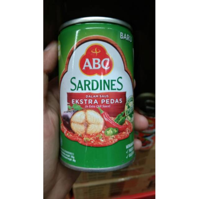 

ABC SARDINES DALAM SAUS 155gr