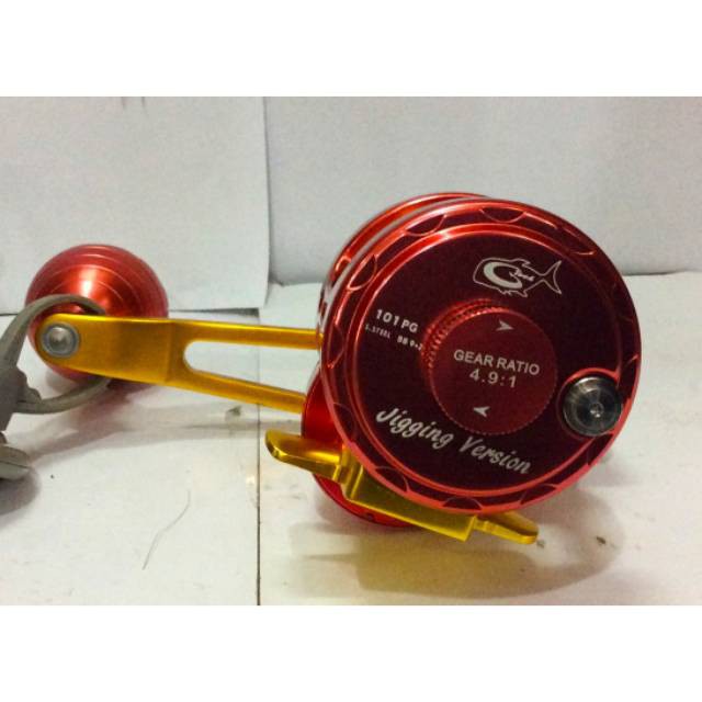 Reel Bait Casting G-Tech Jigging Version 101PG (7+1 BB)