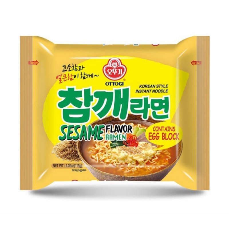 

OTTOGI SESAME RAMEN WITH EGG 115g. ( NON HALAL )