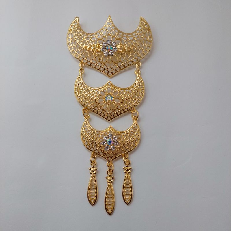 Bros kutubaru bros kebaya bros jurai bros murah-Motif 2 gold