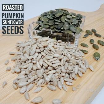 

Donjava Cookies! Roasted Mix Sunflower dan Pumpkin Seeds 100 GR