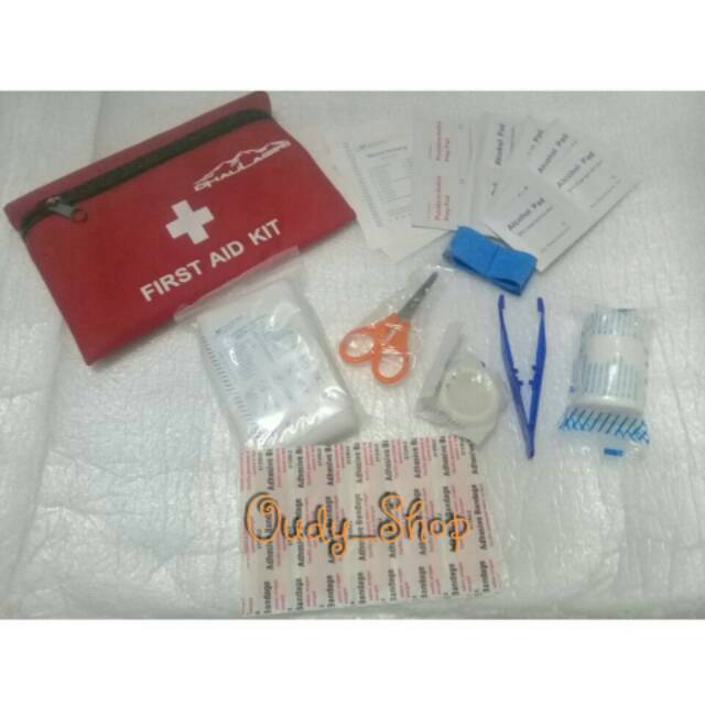 Tas P3K Include Obat-First Aid Kit Bag Survival Kit