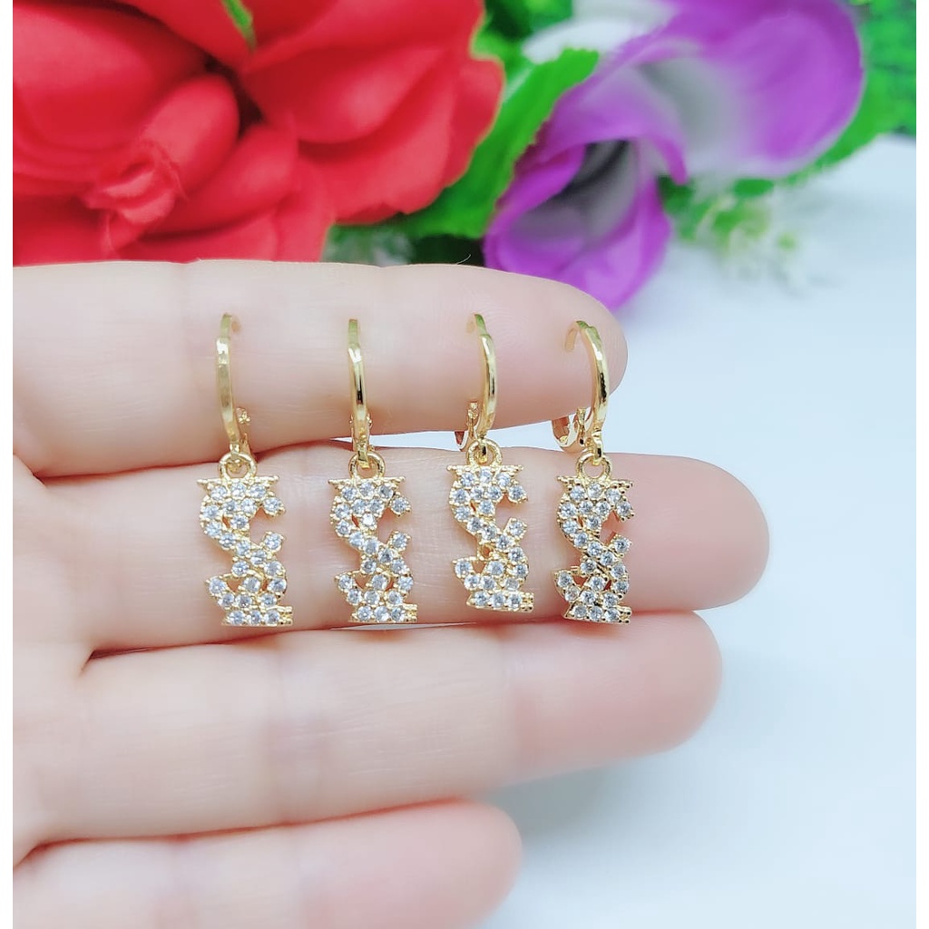 Anting xuping permata perhiasan fashion 0397-0400