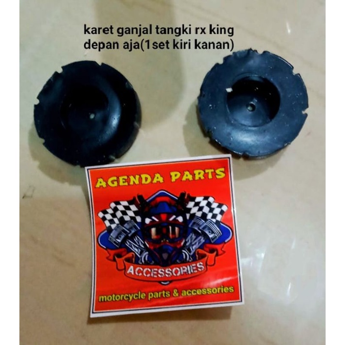 karet ganjal tangki rx king depan aja(1set kiri kanan)