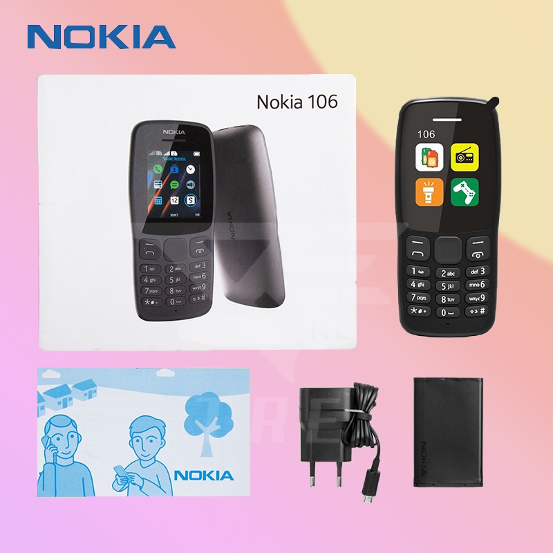 TRE Hp Nokia 106 Termurah Baru Dual Sim