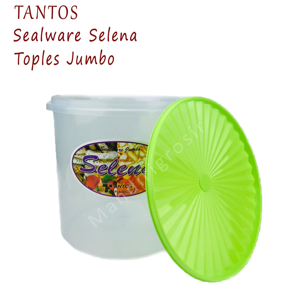 Toples Plastik * Tantos Sealware Selena * Toples Besar * 15liter