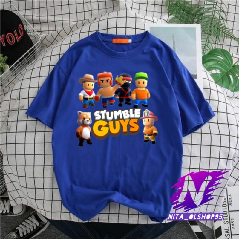 stumble guys kaos anak stumble guys baju kaos anak dan dewasa