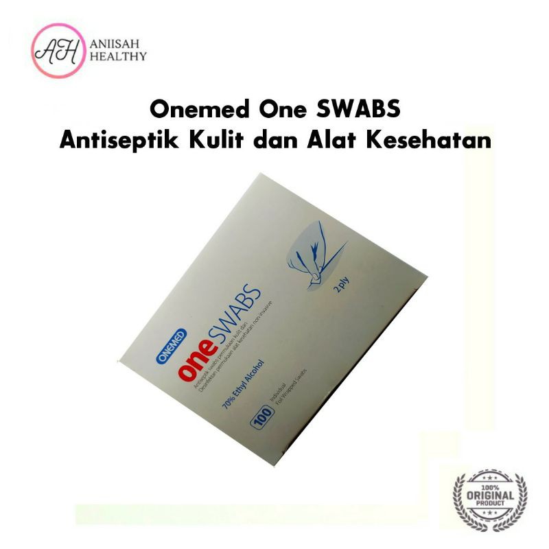 Tissue Alkohol &gt; Tissue Onemed &gt; Onemed SWABS &gt; Antiseptik Swabs