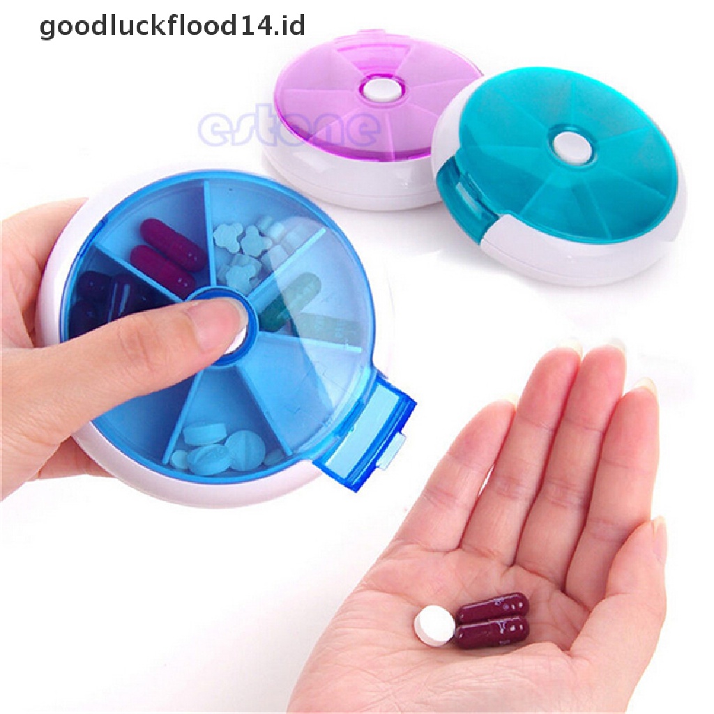 [OOID] Useful 7 Day Travel Pill Box Medicine Tablet Storage Vitamin Dispenser Organiser ID