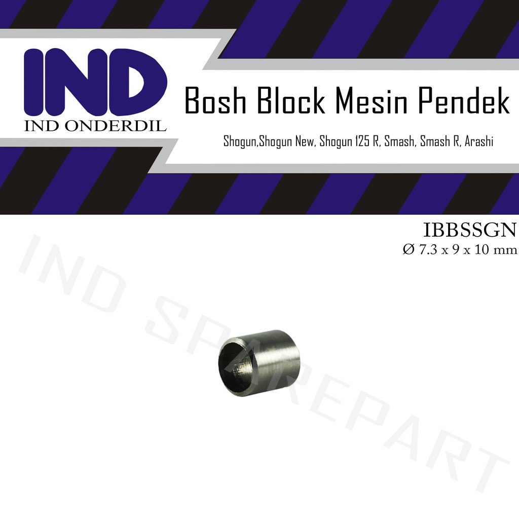 Bosh-Bos Block-Blok Mesin Pendek Smash-R/Arashi