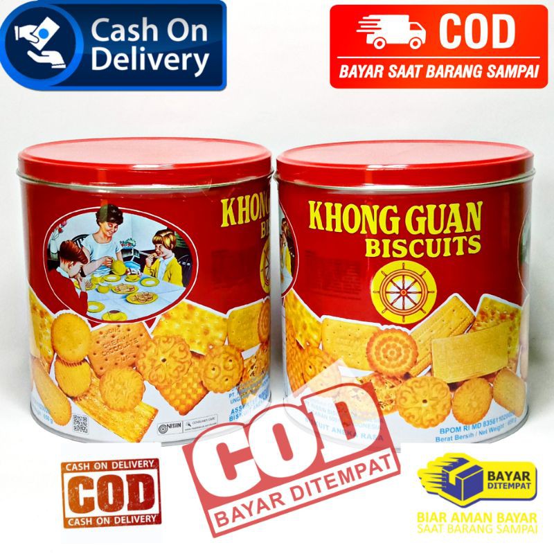 

Biskuit hong Guan Kaleng Red Mini 650gr