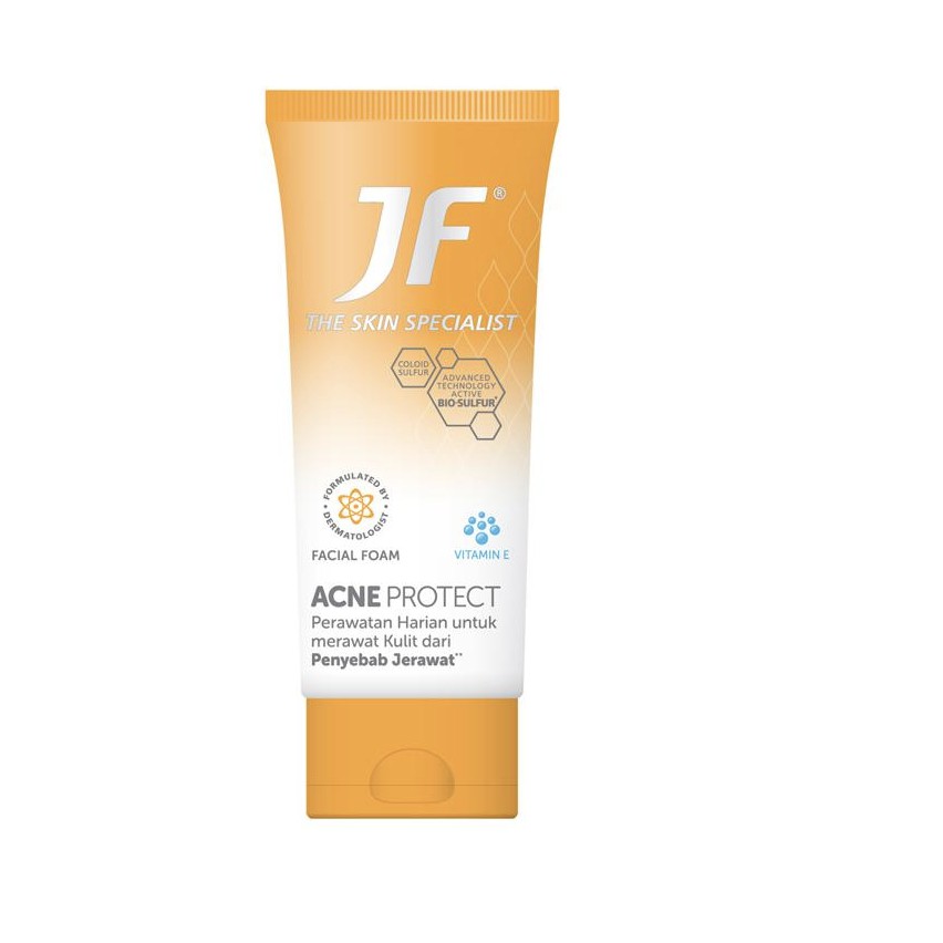 JF Sulfur Facial Foam Acne Protect 70g