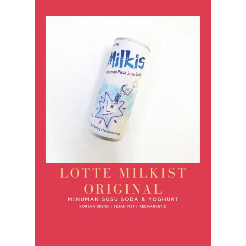 

Lotte Milkist Original 250ml / Korean Soft Drink