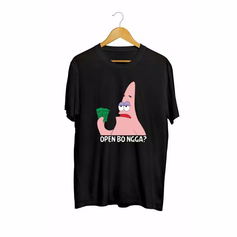 BAJU KAOS PATRICK | OPEN BO NGGA #Custom #Premium
