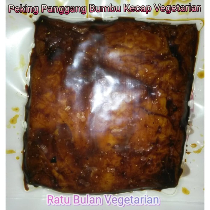 

Gg1Hh Peking Panggang Bumbu Kecap Vegan / Vegetarian s1Gkk