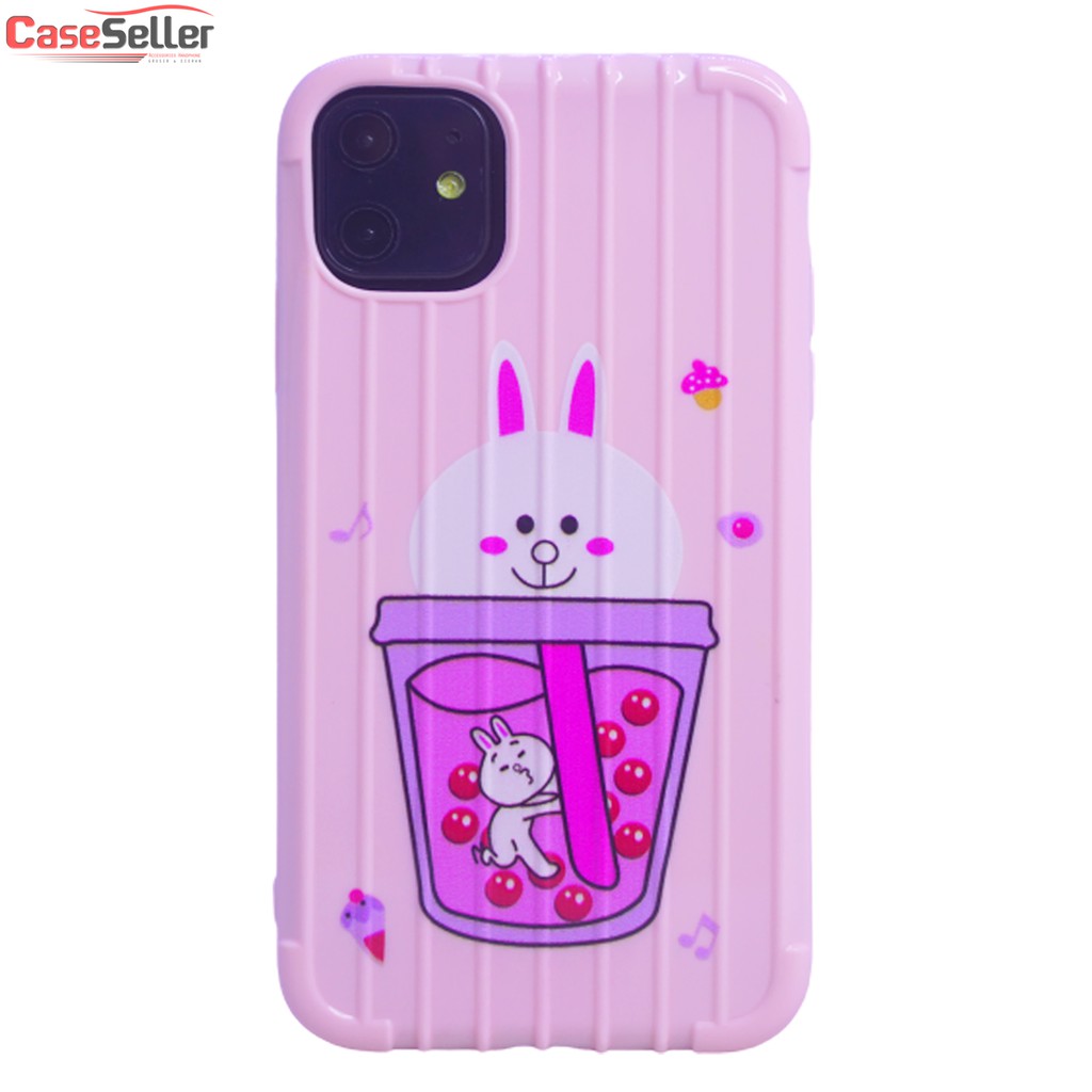 CaseSeller - TPU Motif Koper Softcase Cartoon Oppo F17/A73 2020 | A31 2020/8A | F15 | A7/A5S/A12