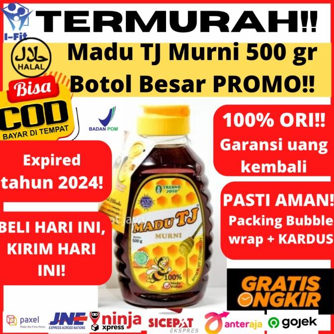 

Cuci Gudang Awal Tahun Madu TJ Tresno Joyo Murni Besar 500 gram 250 gr ASLI Tresnojoyo Alami Cuci Gudang Awal Tahun