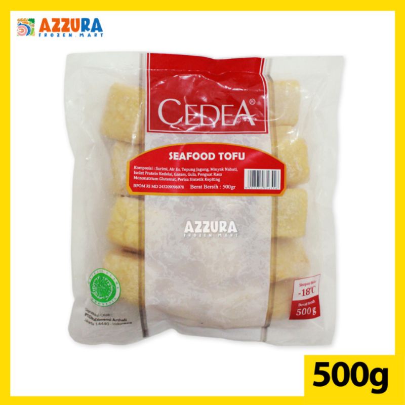 

Cedea Seafood Tofu 500g Tahu Olahan