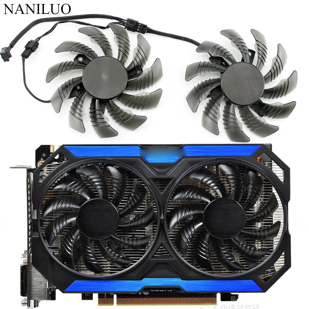 IMPORT 78MM T128010SM GTX960 FAN 12V Cooling Fan GV-N960OC For Gigabyte GTX 960 fan  Graphics Video