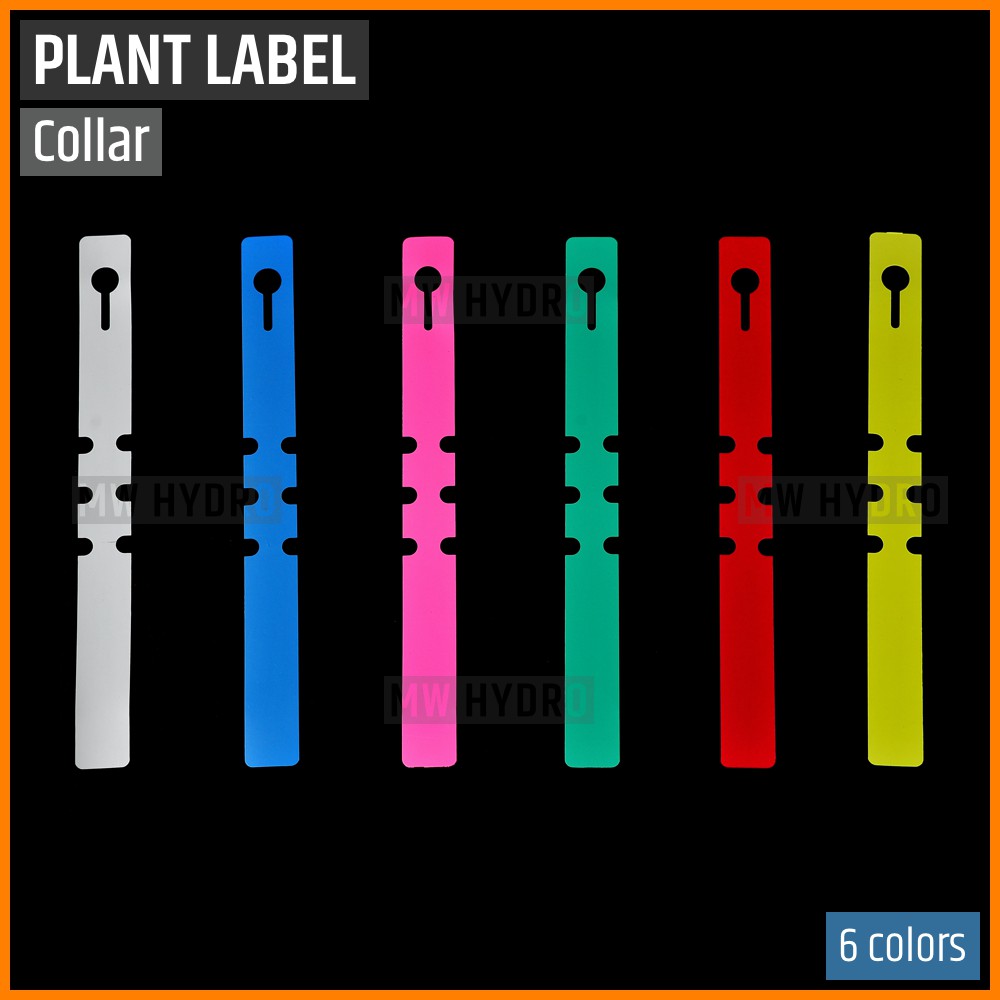 10 pcs Label Tanaman / Plant Label / Tag, Model Collar / Slip On