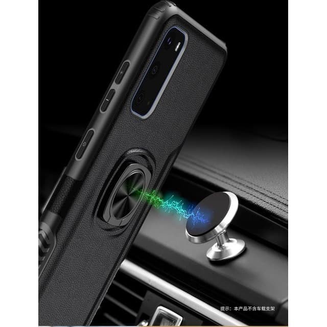 SAMSUNG A21S SOFT CASE HYBRID RING STAND COVER
