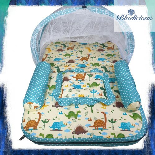 Kasur Lipat Kelambu Motif Dino Tosca