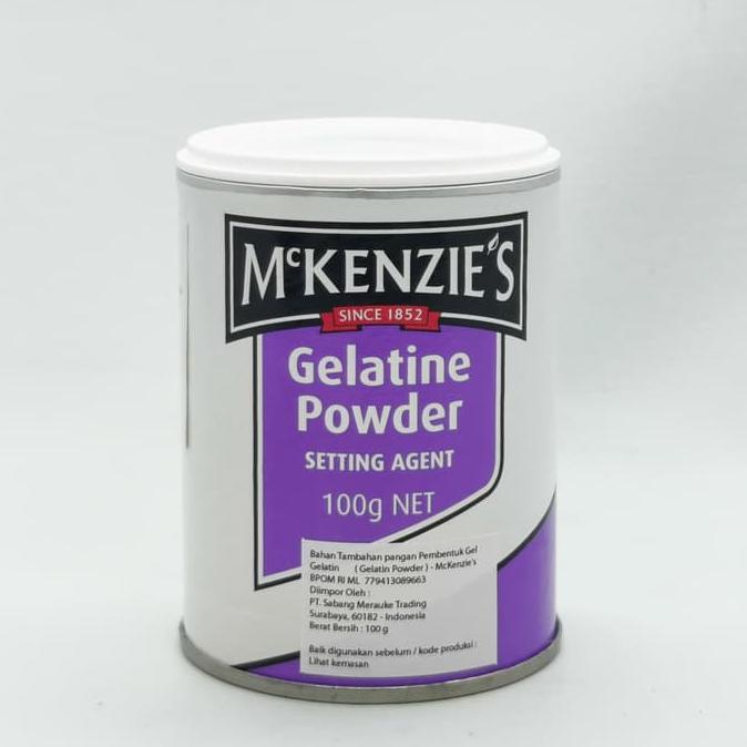 

MCKENZIE'S GELATINE POWDER 100GR