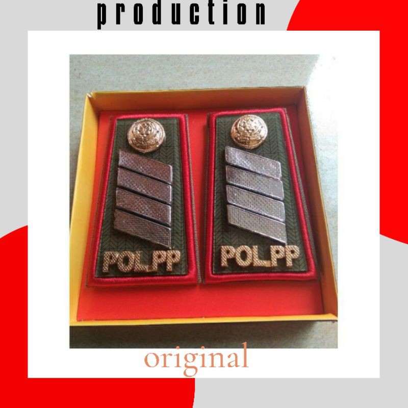 

pangkat polpp gol 2d,2c,2d lis merah