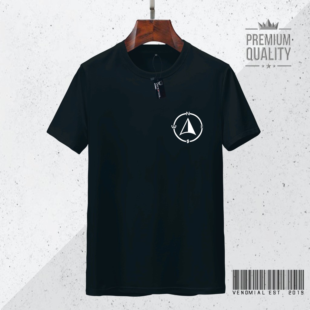 Kaos Outdoor KOMPAS LOGO. Kaos Pendaki. Kaos Gunung. kaos Pria wanita. kaos Hiking. kaos Distro LG02