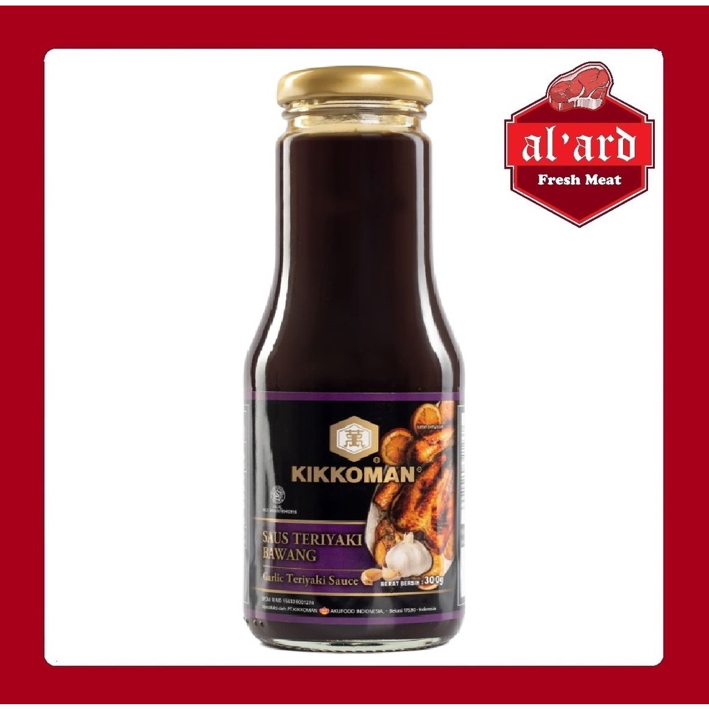 

KIKKOMAN GARLIC TERIYAKI SAUCE 300Gr