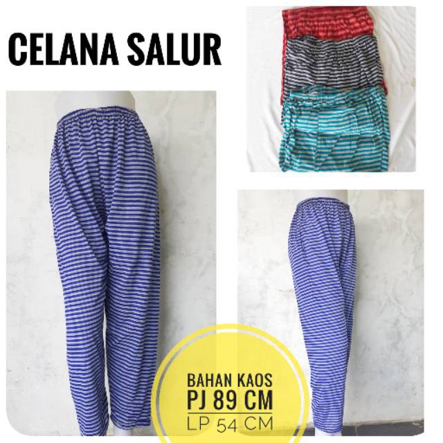 CELAMIS SALUR STRIPE LOS JUMBO Legging Jegging Silma Teresa Celana Dalam Gamis B Murah