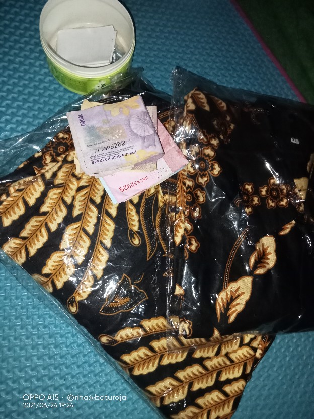 Batik Couple Gamis Batwing Baju Pesta Kondangan Lamaran Tunangan Murah Berkualitas Keren Tebaru