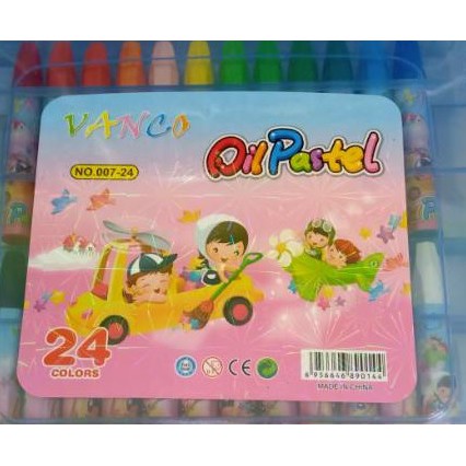 

CRAYON OIL PASTEL VANCO 24 WARNA