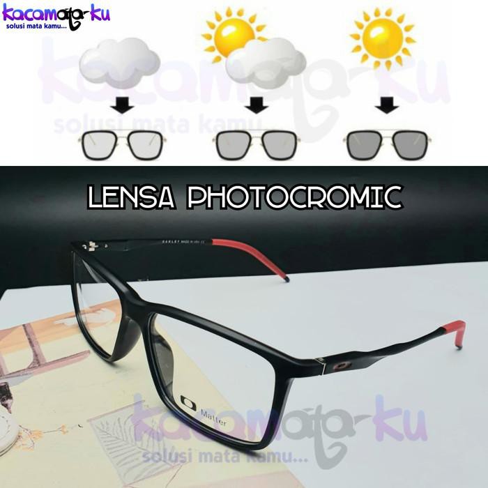 Kacamata Minus Photocromic Pria Minus OX3219 - Premium BISA COD