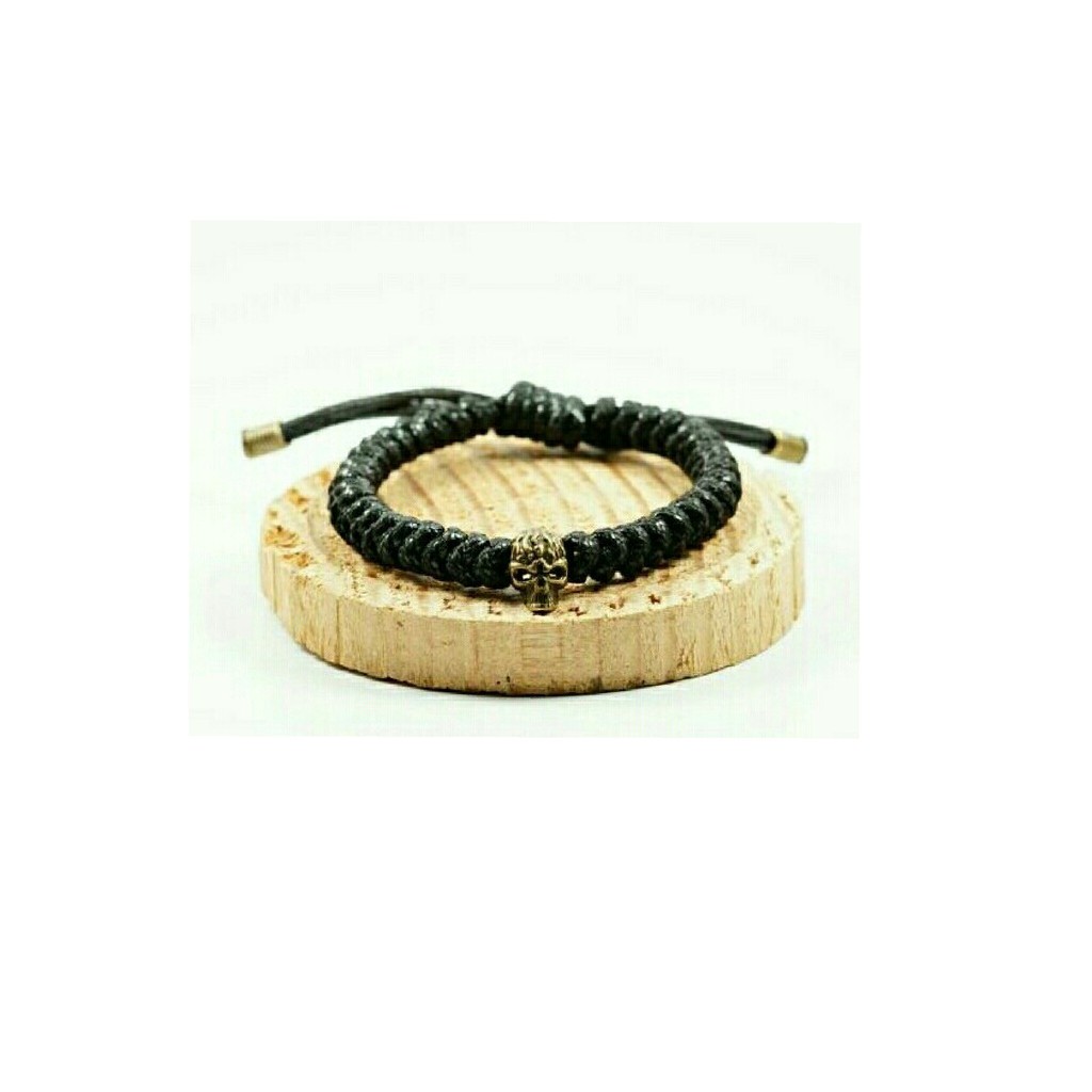 Skull Paracord Bracelet (gelang)