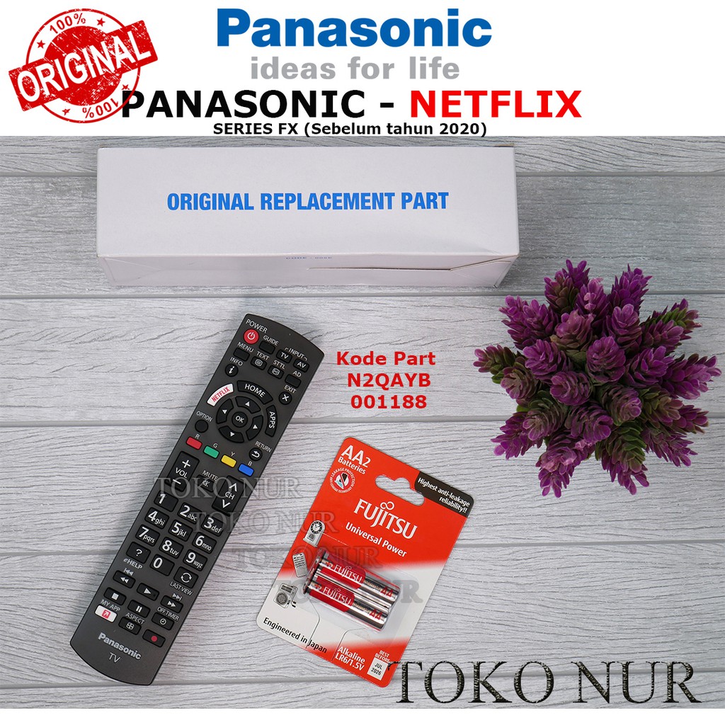 Remote SmartTV Panasonic Netflix series FX Original