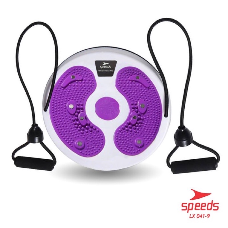 Waist  Twisting  Magnetic Alat Olahraga Putar Magnet Pelangsing Tubuh Pengecil Perut  041-8-041-9 ungu