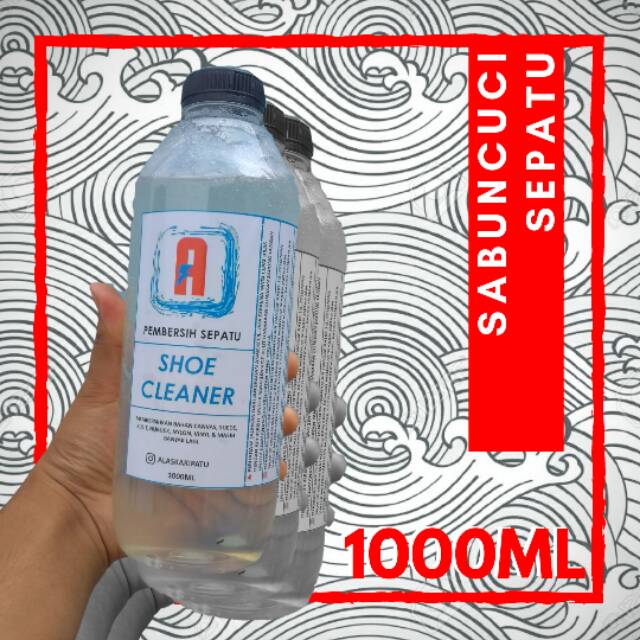 Shoecleaner 1000ml sabun cuci laundry sepatu