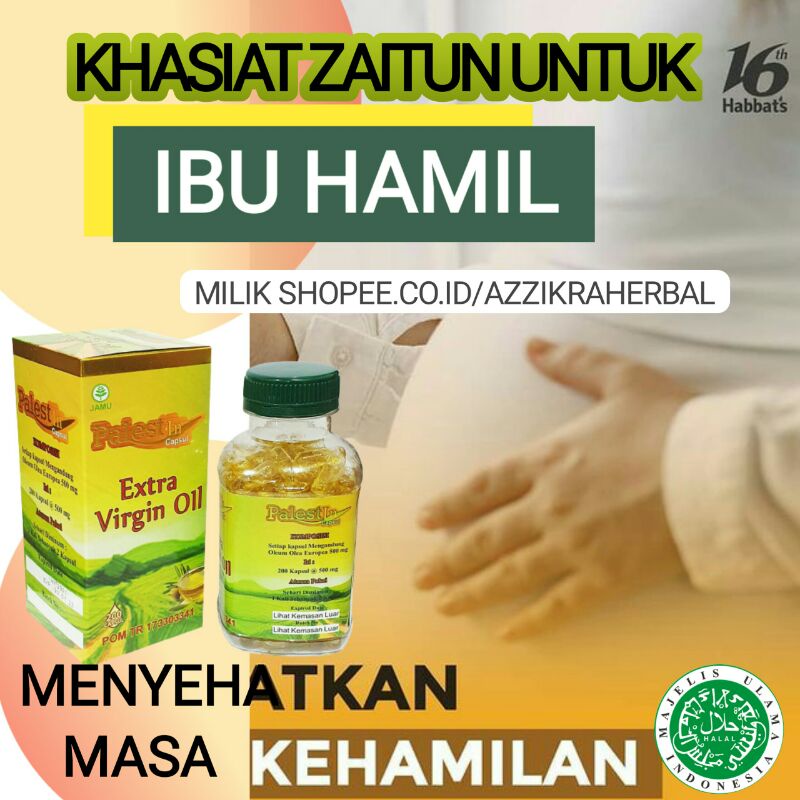 MELANCARKAN PERSALINAN Minyak Zaitun Palestina/ Mumtaz Asli Murni Extra Virgin Original